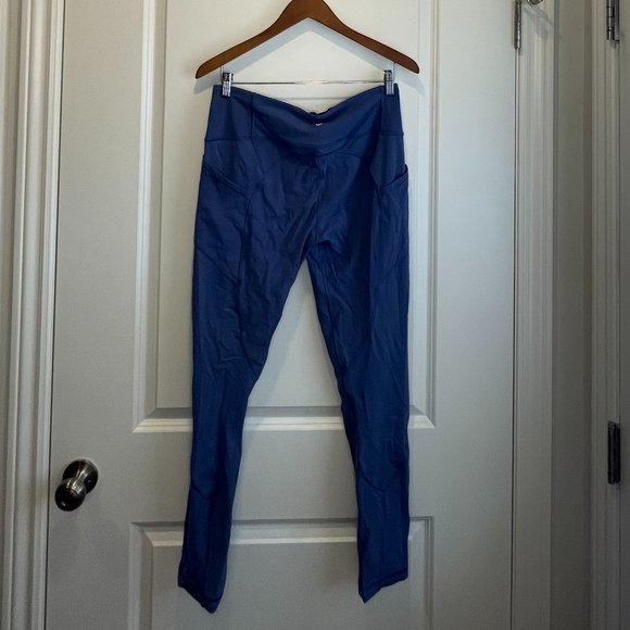 LILAC BLUE LEGGINGS SIZE 12 LADIES LULULEMON - Picture 2 of 2
